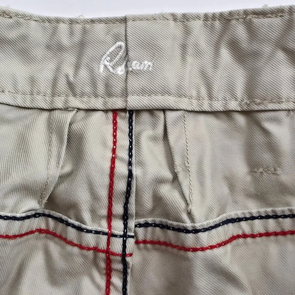 Robert Graham Chino Pants Mens 34 Beige Elevated Casual Modern‎ Utility Preppy